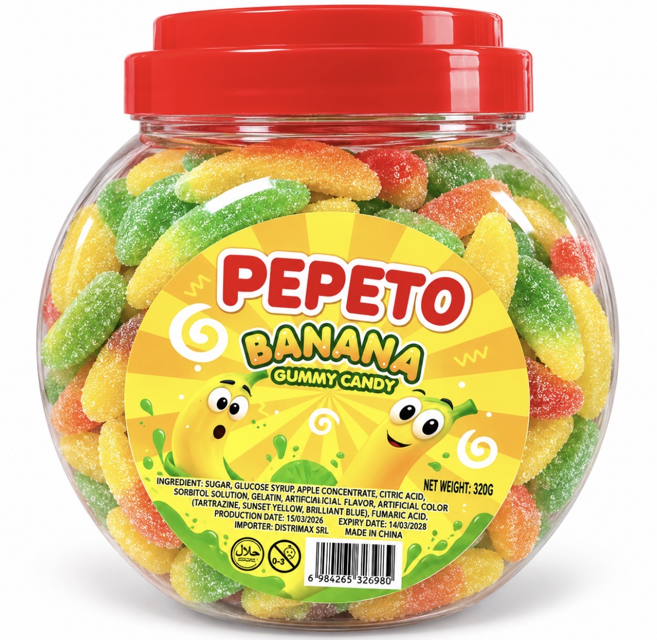 Gomita banana 73 unidad