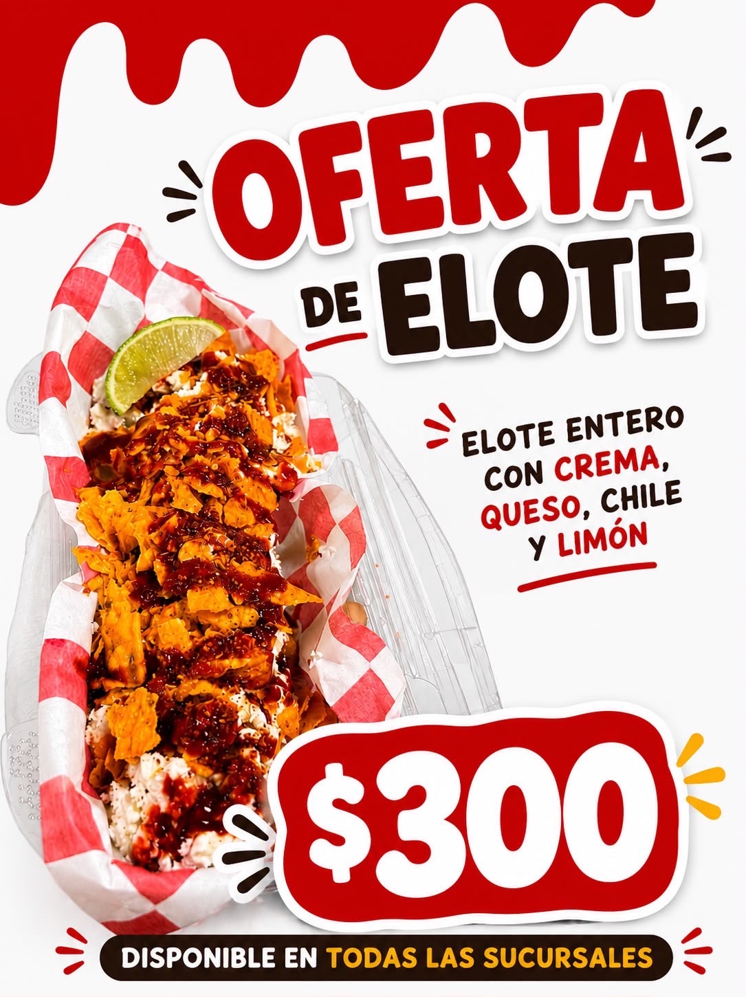 Elote oferta